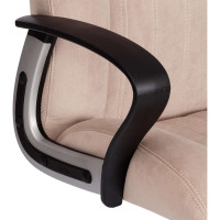 Кресло Tetchair OXFORD флок, бежевый 21164