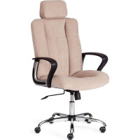 Кресло Tetchair OXFORD флок, бежевый 21164