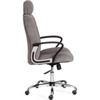 Кресло Tetchair OXFORD флок, серый 21163