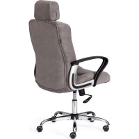 Кресло Tetchair OXFORD флок, серый 21163