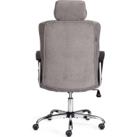 Кресло Tetchair OXFORD флок, серый 21163