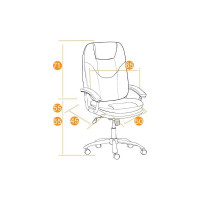 Кресло TetChair SOFTY LUX кожзам бежевый 36-34 12901