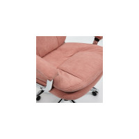 Кресло TetChair SOFTY LUX флок розовый 137 13952