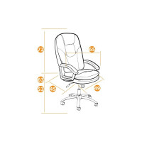 Кресло TetChair SOFTY LUX флок розовый 137 13952