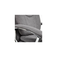 Кресло TetChair SOFTY LUX флок серый 29 13591