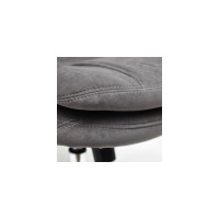 Кресло TetChair SOFTY LUX флок серый 29 13591