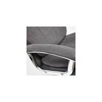 Кресло TetChair SOFTY LUX флок серый 29 13591