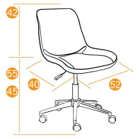Кресло TetChair STYLE ткань серый F68 13375