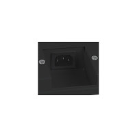 Модуль Cabeus, с 4-я вентиляторами, для установки в напольные шкафы серии SH-05C, ND-05C, глубина 600мм, TRAY-60-BK