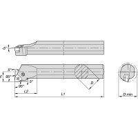 Державка токарная S32S-PWLNR08 NORGAU 020044310