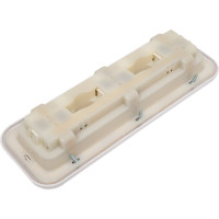 Розетка Bylectrica 3-местная СУ с заз.конт. на шинах, серия ГАРМОНИЯ, белый, РС16-353