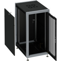 Серверный шкаф SYSMATRIX, 27U 600х1000х1330 передняя дверь-перфорация, задняя сплошная SL 6027.932