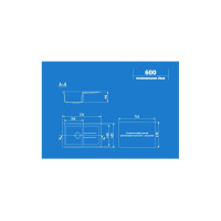 Кухонная мойка ULGRAN U-507 цвет: черный U-507-308