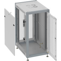 Коммутационный шкаф SYSMATRIX, 15U 600х800х800 передняя дверь-перфорация, задняя-2 створки SL6815 734