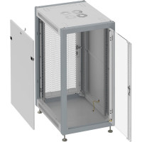Коммутационный шкаф SYSMATRIX, 15U 600х800х800 передняя дверь-стекло, задняя перфорация SL 6815 713