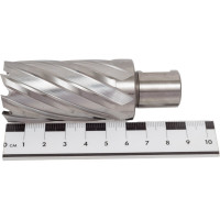 Сверло корончатое HSS по металлу (31х55/88 мм; Weldon 19) D.BOR CD-HSS-055-031-W