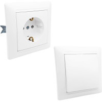 Рамка 1-местная Bylectrica, серия СТИЛЬ, белый, ЮЛИГ.735212.206