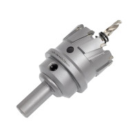 Коронка по металлу HM (43х28 мм; хвостовик 13 мм; комплект) D.BOR HS-HM-28-043-T