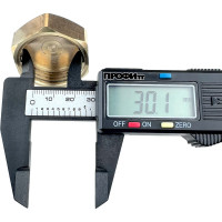 Заглушка латунная Профитт ВР 1" - 10 шт. 9274733