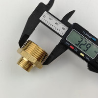 Ниппель латунный переходной Профитт 1" х 1/2" - 10 шт. 9274818