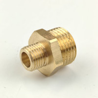 Ниппель латунный переходной Профитт 1/2"-1/4" - 20 шт. 9274788