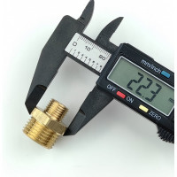 Ниппель латунный переходной Профитт 1/2"-1/4" - 20 шт. 9274788