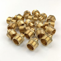 Ниппель латунный переходной Профитт 1/2"-1/4" - 20 шт. 9274788