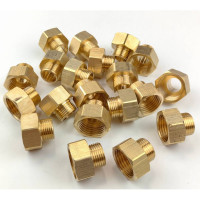 Переходник латунный Профитт ВР 1/2" х НР 3/8" - 20 шт. 9274849