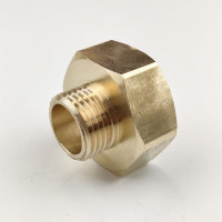 Переходник латунный Профитт ВР 1" х НР 1/2" под ключ - 10 шт. 9274863