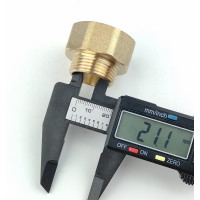 Переходник латунный Профитт ВР 1" х НР 3/4" под ключ - 10 шт. 9274870