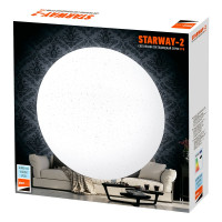 Светодиодный светильник Jazzway декоративный PPB Starway-2 36Вт 6500К IP20 d380х65 настенно-потолочный бытовой 5030985