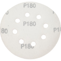 Круг шлифовальный на липучке с отверстиями (5 шт; 125 мм; P180) Högert Technik HT8D126