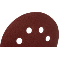 Круг шлифовальный на липучке с отверстиями (5 шт; 125 мм; P120) HOEGERT TECHNIK HT8D124