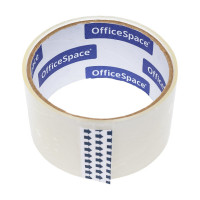 Упаковочная клейкая лента Office Space 48 мм х 15 м, 38 мкм ШК КЛ_1108