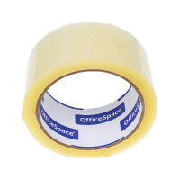 Упаковочная клейкая лента Office Space 48 мм х 66 м, 40 мкм КЛ_17449