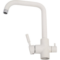 Смеситель для кухни ULGRAN U-019 цвет: белый U-019-331