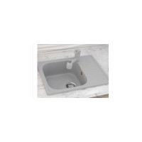 Смеситель для кухни ULGRAN U-002 серый U-002-310