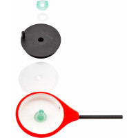 Зимняя удочка-балалайка SALMO HANDY ICE ROD, 24 см, красная 414-01