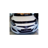 Дефлектор капота Sim HYUNDAI i30 2012- темный NLD.SHYI301212