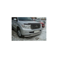 Дефлектор капота Sim TOYOTA LAND CRUISER 200 Logo 2007- темный NLD.STOLCR0712L