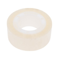 Клейкая канцелярская лента UNIBOB 19 мм х 25 м Прозрачный Упак 8 штук 214963