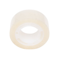 Клейкая канцелярская лента UNIBOB 19 мм х 25 м Прозрачный Упак 8 штук 214963