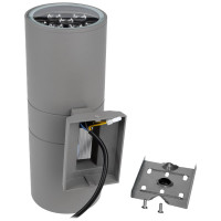 Светодиодный светильник Jazzway PWL-300110/30D 2х9Вт 3000К 230В/50Гц фасадный GR серый 5033146B