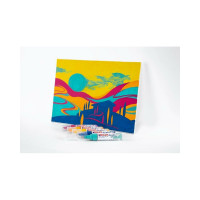 Набор акриловых маркеров Edding 5100 Базовый 5 цветов, 2-3 мм 1327896