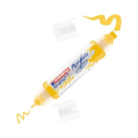 Набор акриловых двусторонних маркеров-аппликаторов Edding 3D 5400 5 цветов, 2-3 и 5-10 мм 1327898