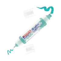 Набор акриловых двусторонних маркеров-аппликаторов Edding 3D 5400 5 цветов, 2-3 и 5-10 мм 1327898