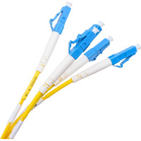 Оптический патч-корд TopLan SM, 2 мм, в гофре, 10 м 5PC-TOP-5LC/U-5LC/U-10