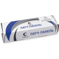 Угловая модульная патч-панель Cabeus 24 порта, 1U, для неэкранированных модулей, PLB-24-CON
