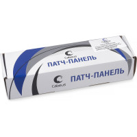 Угловая модульная патч-панель Cabeus 24 порта, 1U, для неэкранированных модулей, PLB-24-CON