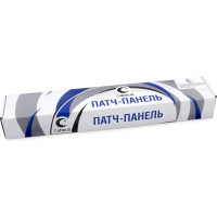 Патч-панель Cabeus высокой плотности, 0,5U, 24 порта RJ-45, категория 6a PLHD-24-Cat.6a-Dual-180-0,5U
